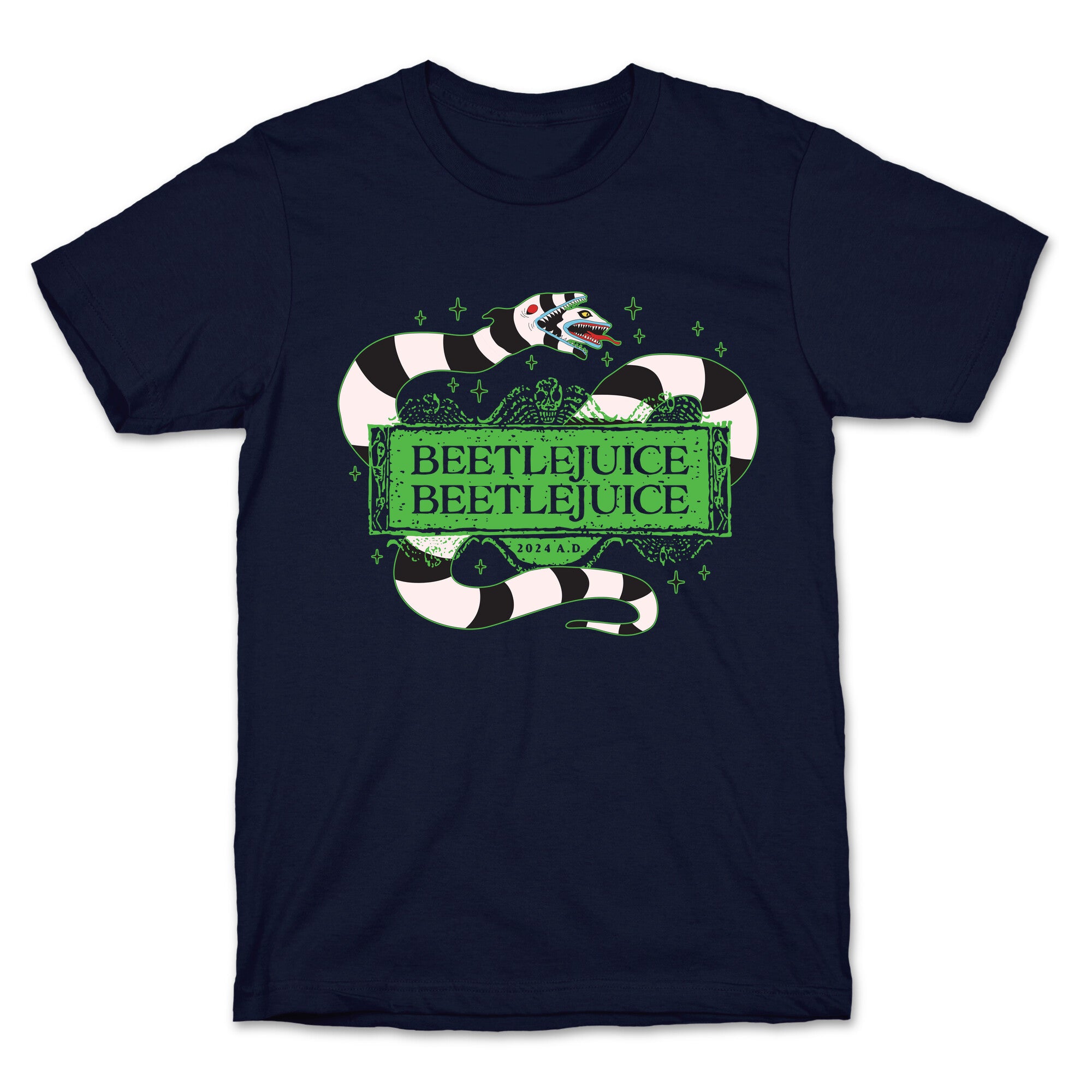 Beetlejuice Beetlejuice 2024 AD T-Shirt